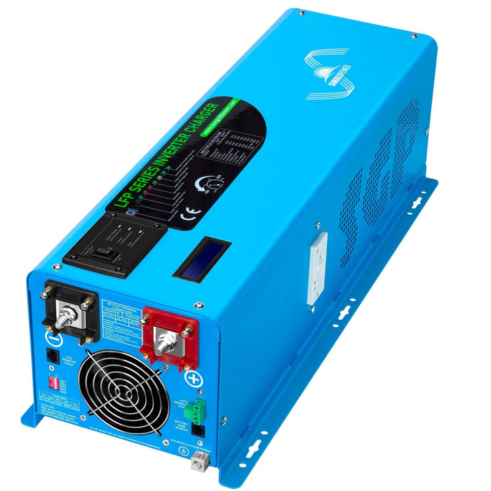 SunGold Power 6000W DC 48V Split Phase Pure Sine Wave Inverter With Charger UL1741 Standard