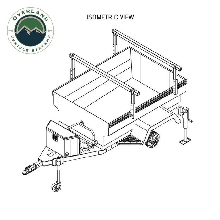 OVS Off Road Trailer - Military Style w/ Full Articulating Suspension