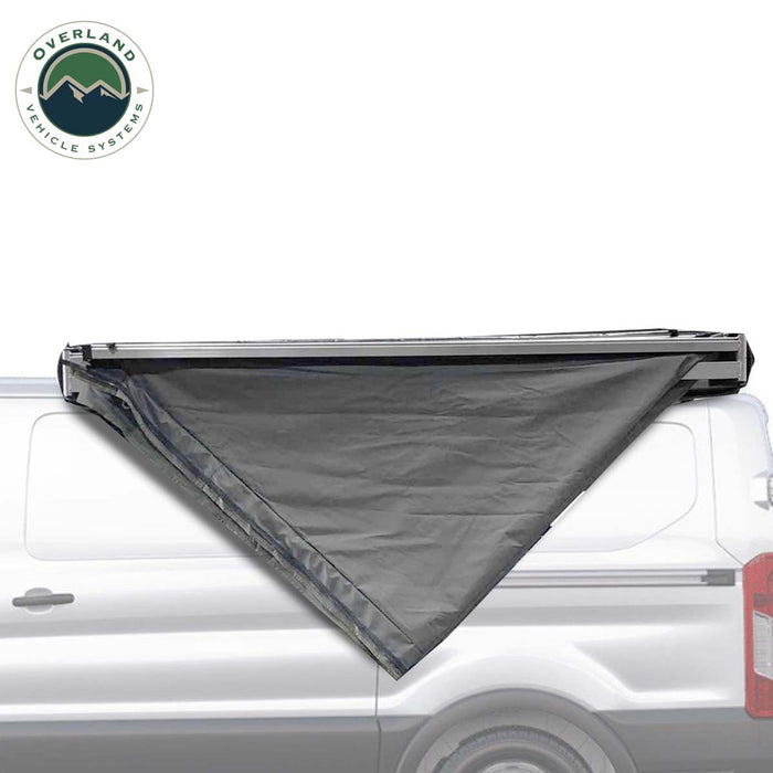 Overland Vehicle Systems Nomadic Awning 180 For Mid High Roofline Vans