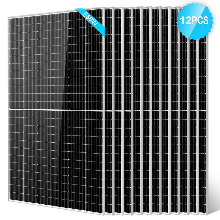 SunGold Power 550 Watt Monocrystalline PERC Solar Panel