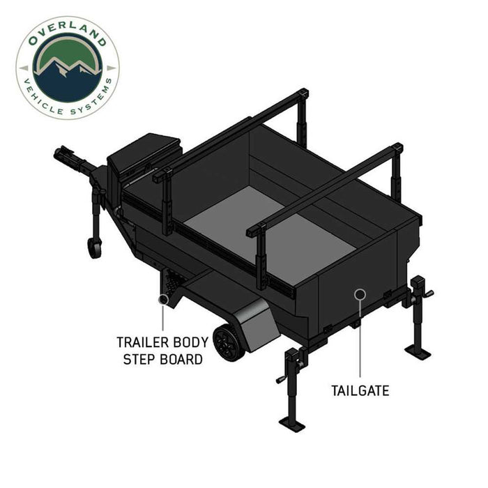 OVS Off Road Trailer - Military Style w/ Full Articulating Suspension