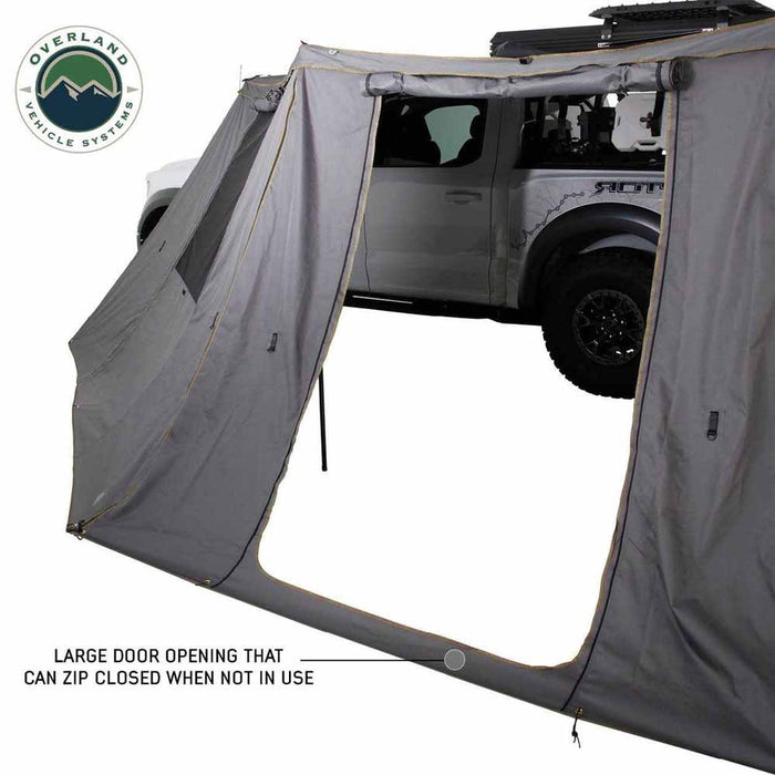 OVS HD Nomadic 270 Awning Walls Dark Gray W/ Storage Bag