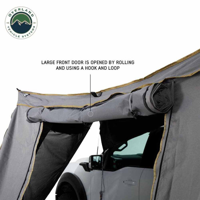 OVS HD Nomadic 270 Awning Walls Dark Gray W/ Storage Bag