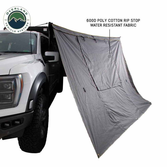 OVS HD Nomadic 270 Awning Walls Dark Gray W/ Storage Bag