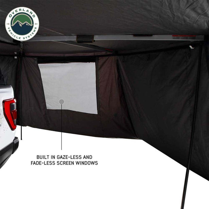 OVS HD Nomadic 270 Awning Walls Dark Gray W/ Storage Bag