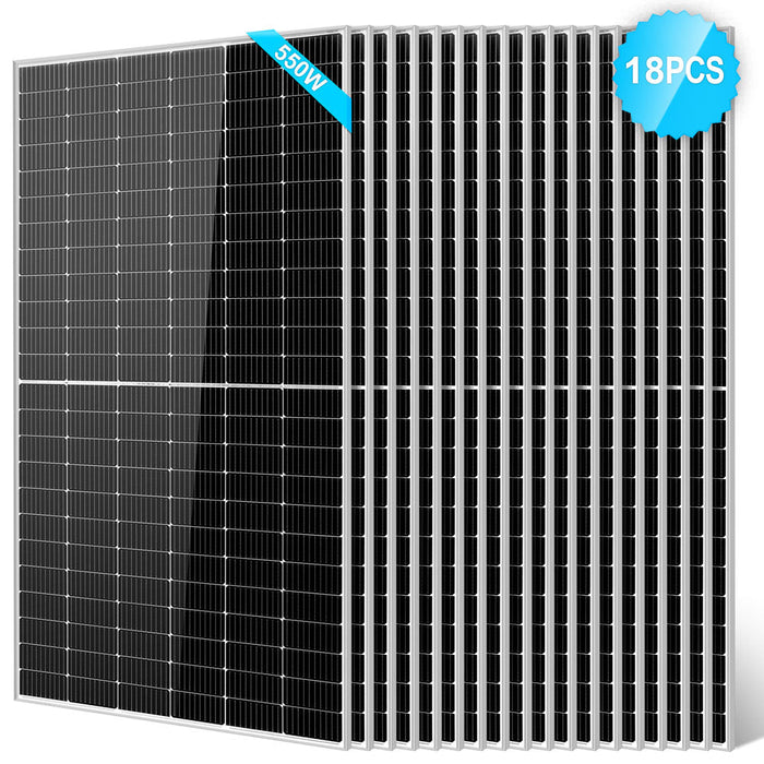 SunGold Power 550 Watt Monocrystalline PERC Solar Panel