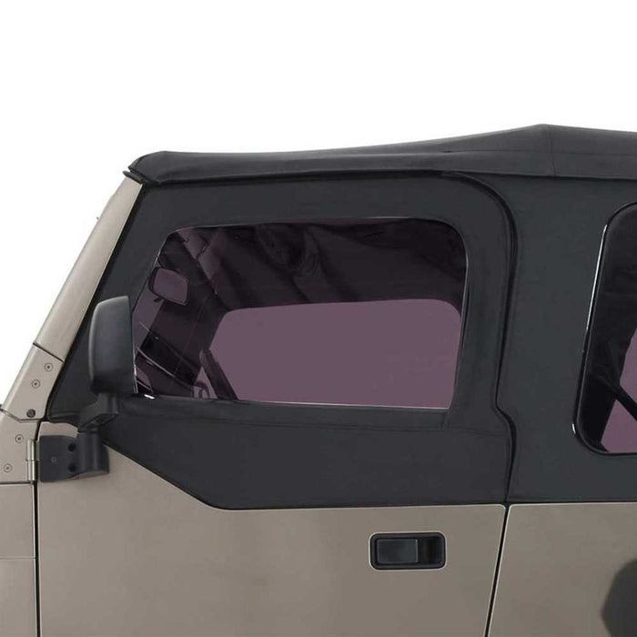 King 4WD Replacement Soft Top w/ Upper Doors for Jeep Wrangler TJ