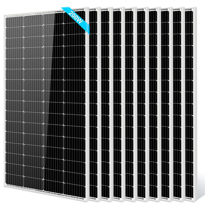 SunGold Power 200 Watt Monocrystalline Solar Panel