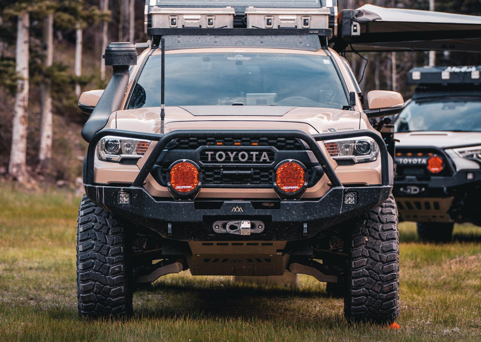 Backwoods Adventure Mods Toyota Tacoma 3rd Gen (2016+) Hi-Lite Overland Front Bumper [Bull Bar]