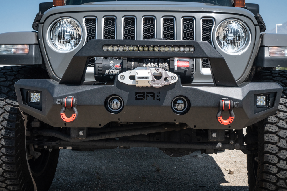 Body Armor 4x4 2007-2024 Jeep Wrangler Jk/Jl And Gladiator Jt Orion Mid-Width Front Bumper