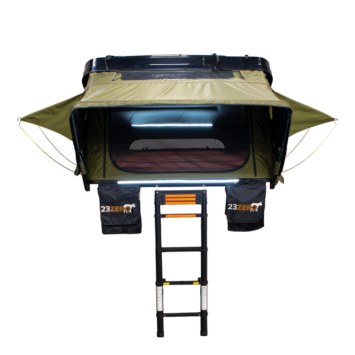 23Zero Armadillo X2 Hard Shell Roof Top Tent, ABS