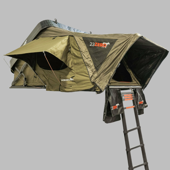 23Zero Armadillo X3 Hard Shell Roof Top Tent, ABS