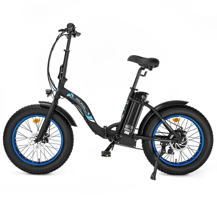 ECOTRIC BIKES UL Certified Dolphin 20" Portable and Folding Fat EBike