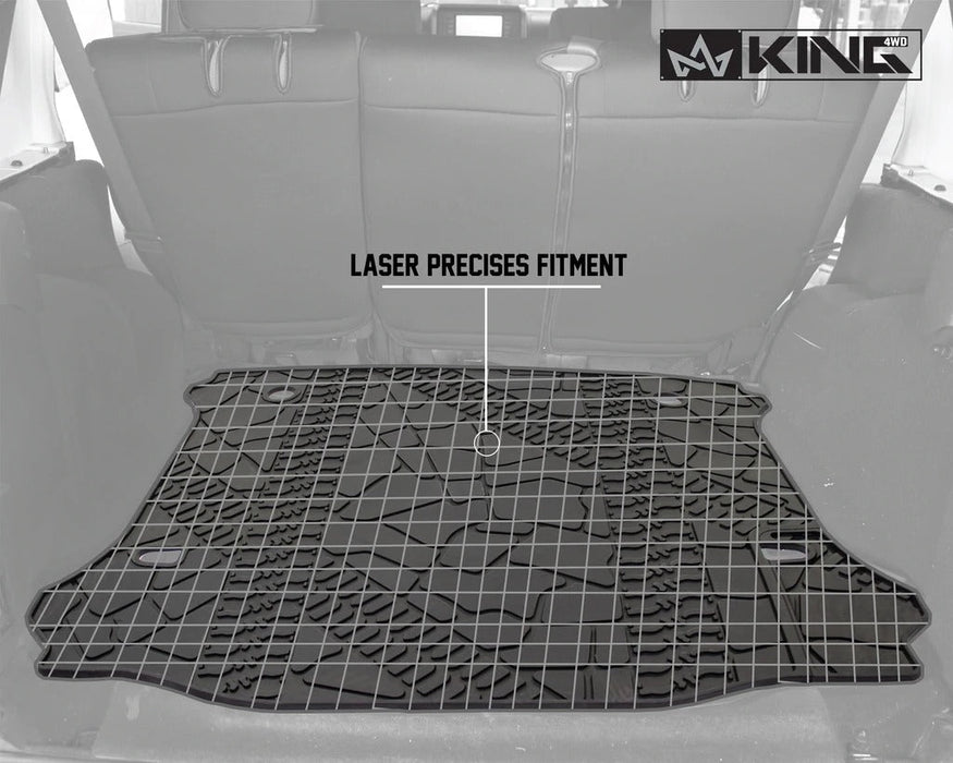 King 4WD Cargo Liner Jeep Wrangler Unlimited JK 4 Door 2012-2018