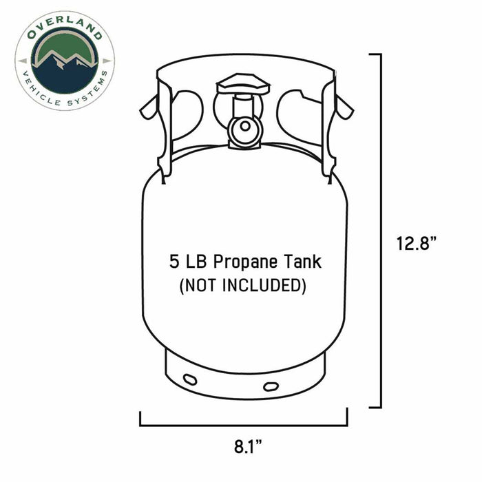 OVS Propane Bag w/ Handle & Straps - #16 Waxed Canvas Storage