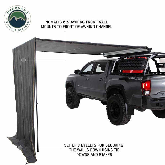 OVS HD Nomadic 6.5'x8.0' Awning Shade Wall - (Left or Right)