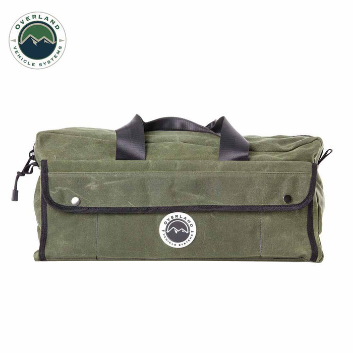 OVS Small Duffle Bag w/ Handle & Straps - #16 Waxed Canvas Storage