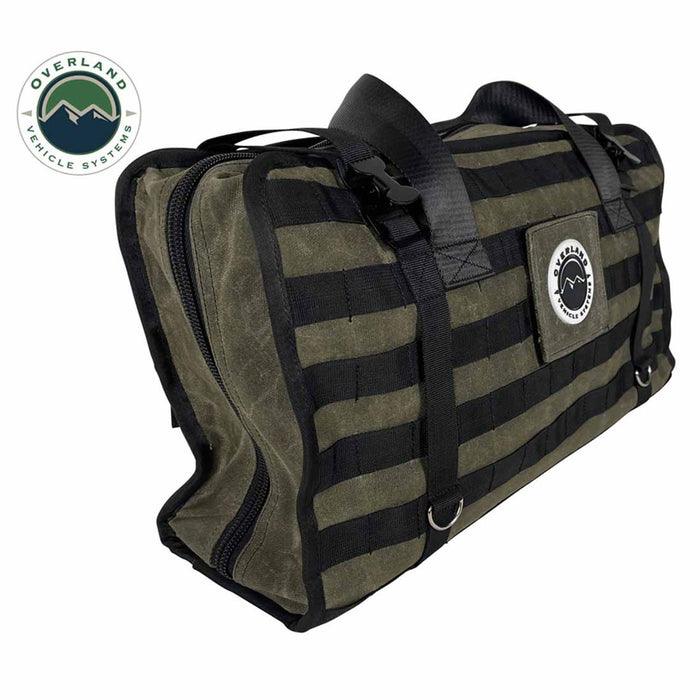 OVS Large Recovery Bag w/ Handle & Straps - #16 Waxed Canvas Storage