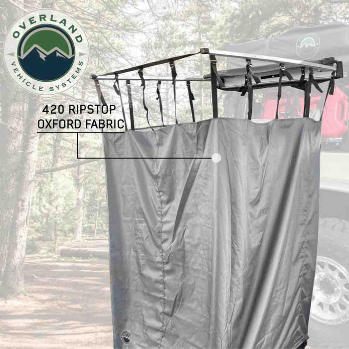 Overland Vehicle Systems HD Nomadic Car-Side Shower Room