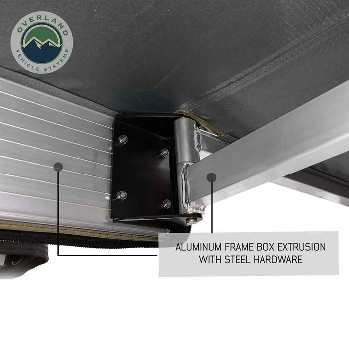 OVS HD Nomadic 270 Degree Awning with Kit for Mid-High Roofline Vans