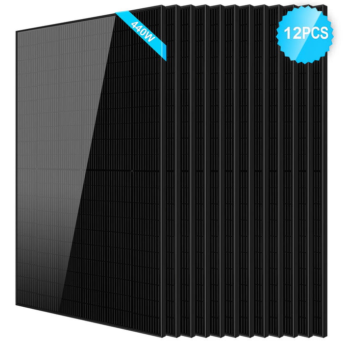 SunGold Power 440W Mono Black PERC Solar Panel