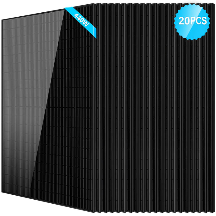 SunGold Power 440W Mono Black PERC Solar Panel