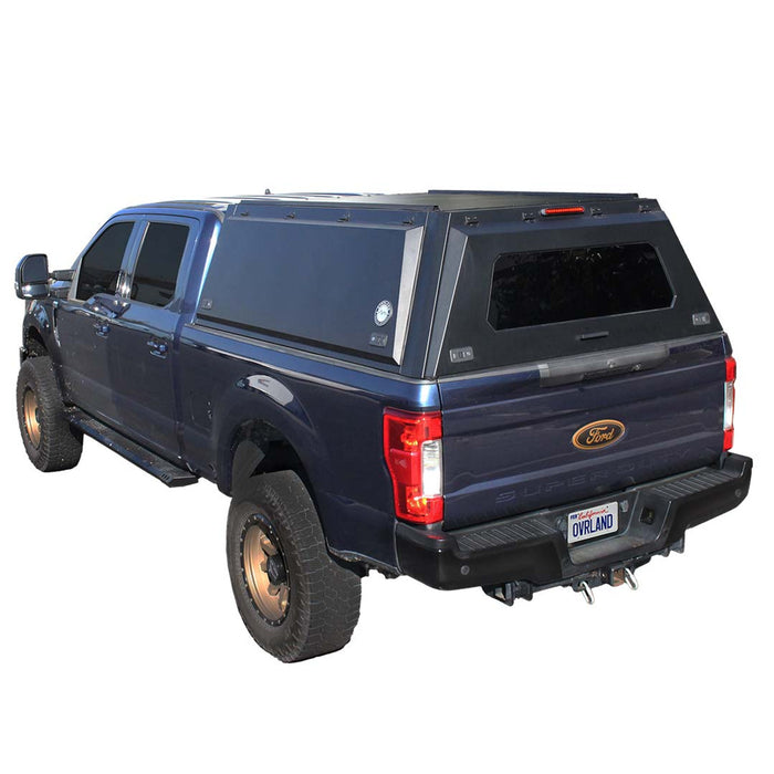 OVS Expedition Truck Cap - Full Wing Doors, Front and Rear Windows & 3rd Brake Light