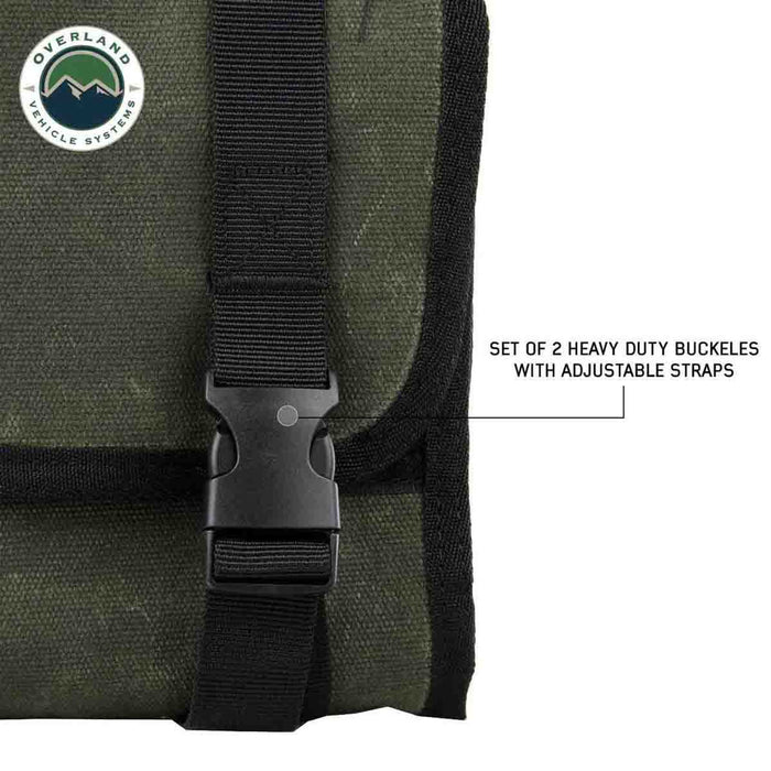 OVS Rolled First Aid Storage Bag - #16 Waxed Canvas Universal