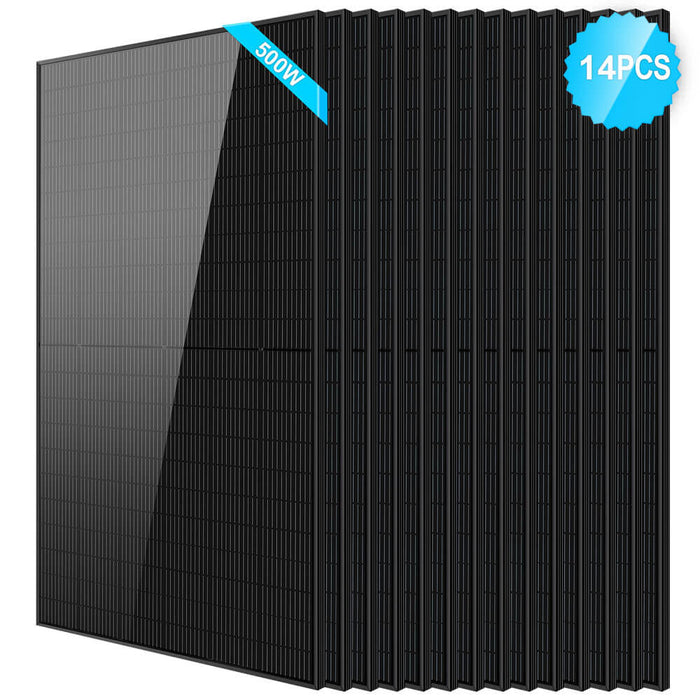 SunGold Power 500W Mono Black PERC Solar Panel