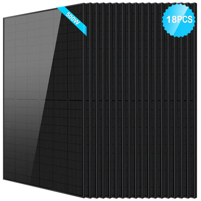 SunGold Power 500W Mono Black PERC Solar Panel