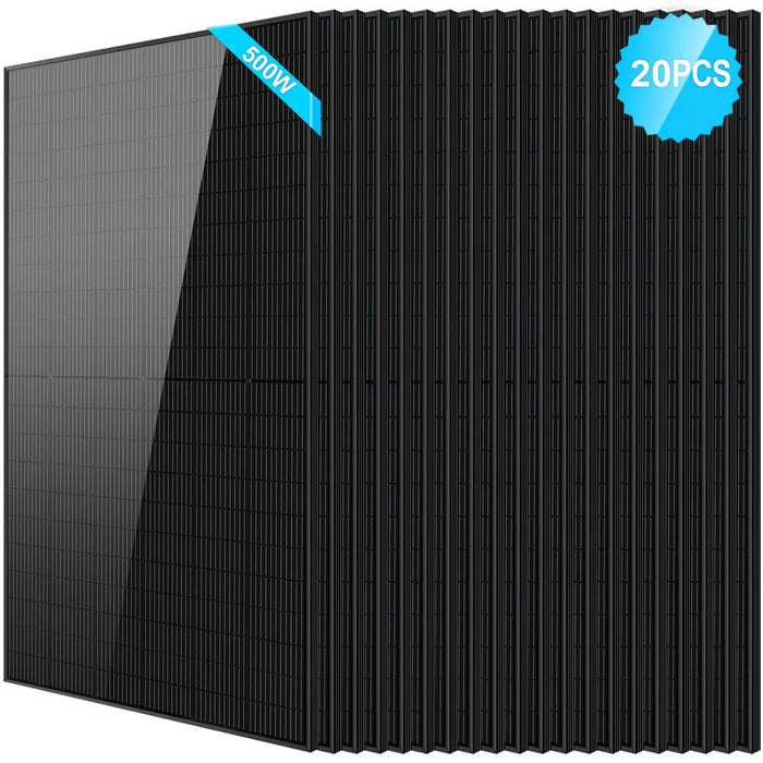 SunGold Power 500W Mono Black PERC Solar Panel