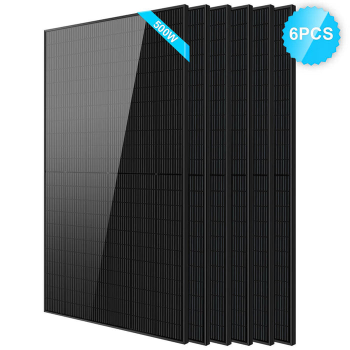 SunGold Power 500W Mono Black PERC Solar Panel