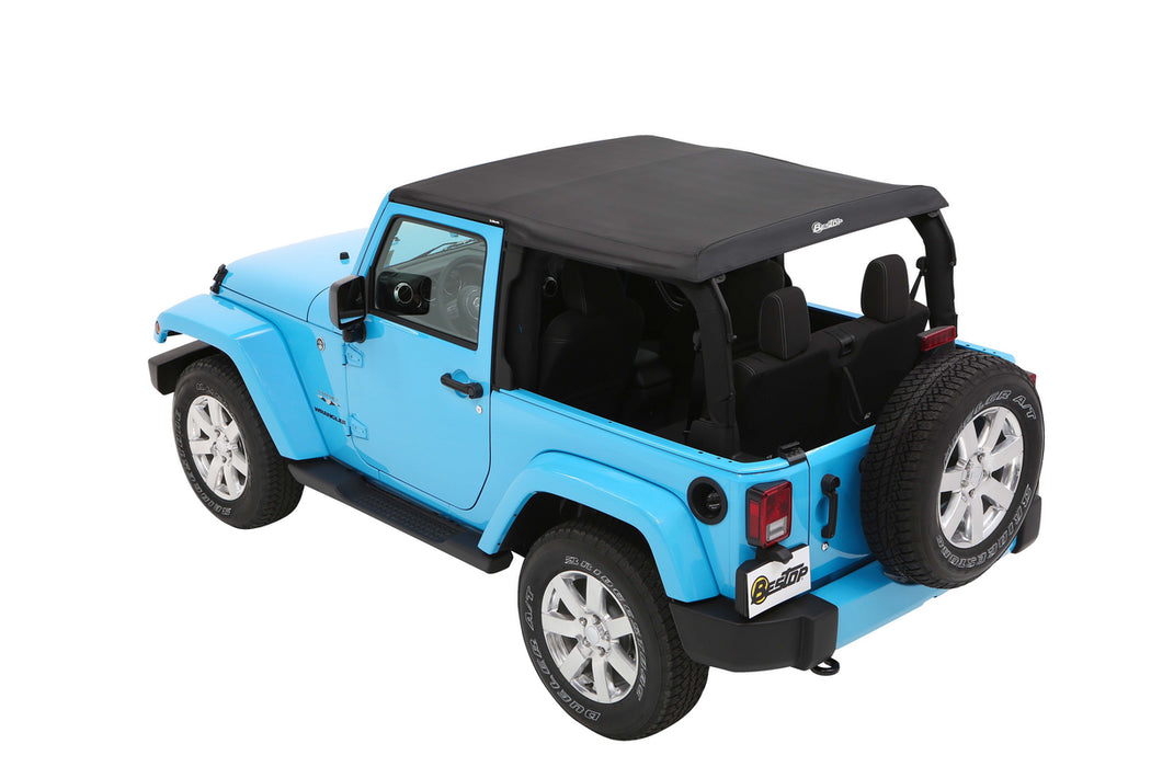 BesTop Trektop Slantback Soft Top For 2007-18 Jeep Wrangler JK