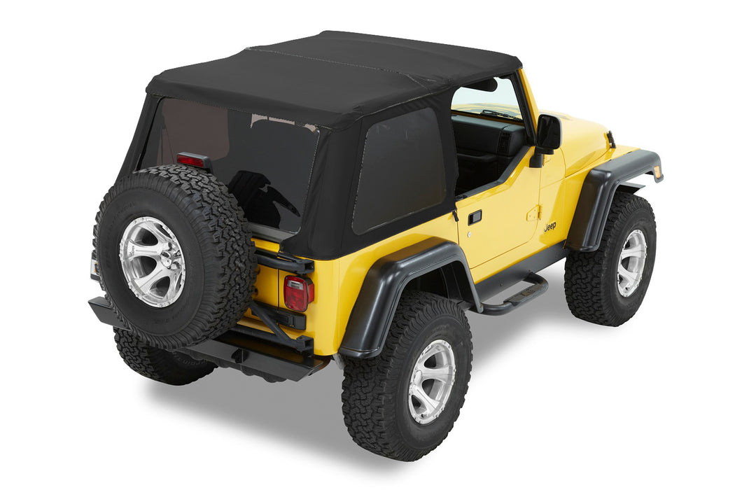 BesTop Trektop Slantback Soft Top For 1997-06 Jeep Wrangler TJ