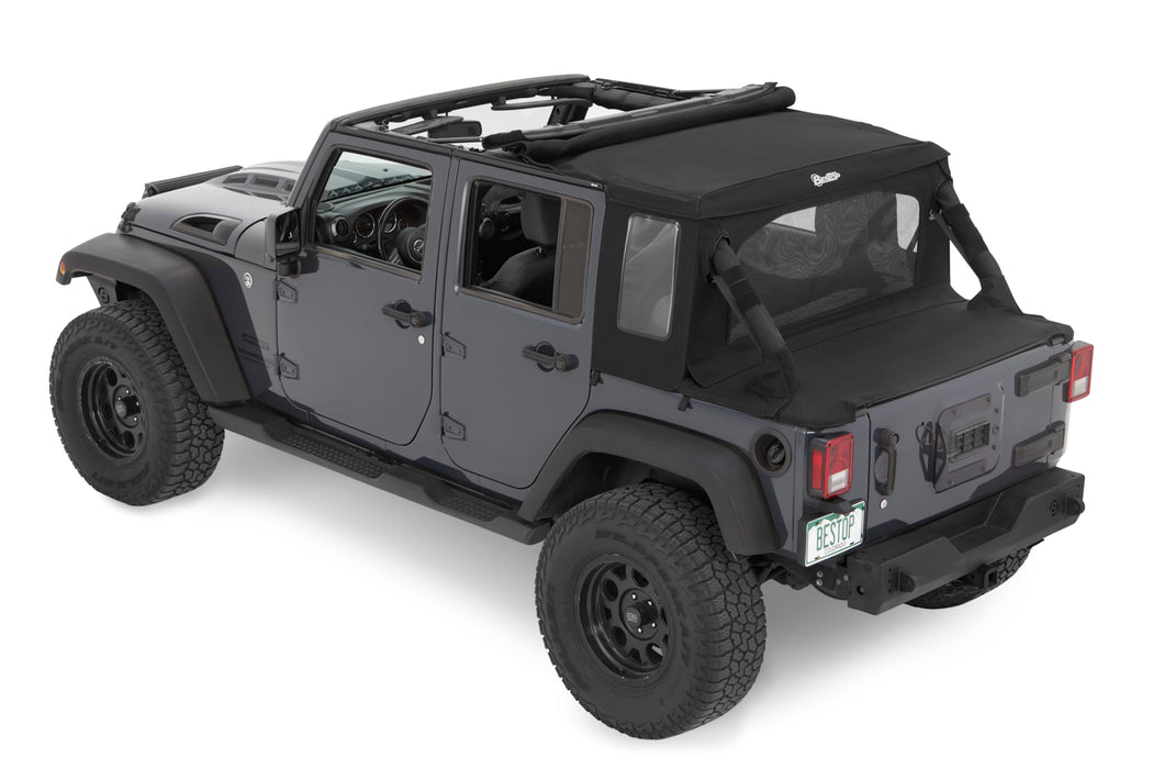 BesTop Halftop Soft Top For 2018-23 Jeep Wrangler JL