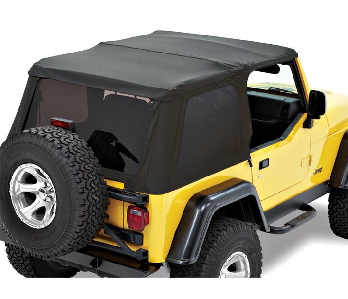 BesTop Trektop Slantback Soft Top For 1997-06 Jeep Wrangler TJ