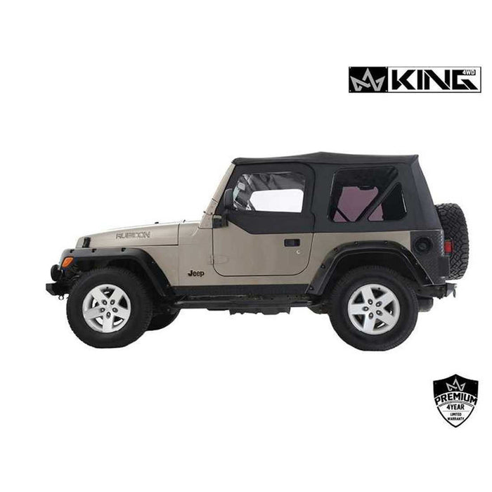 King 4WD Replacement Soft Top for Jeep Wrangler TJ 1997-2006