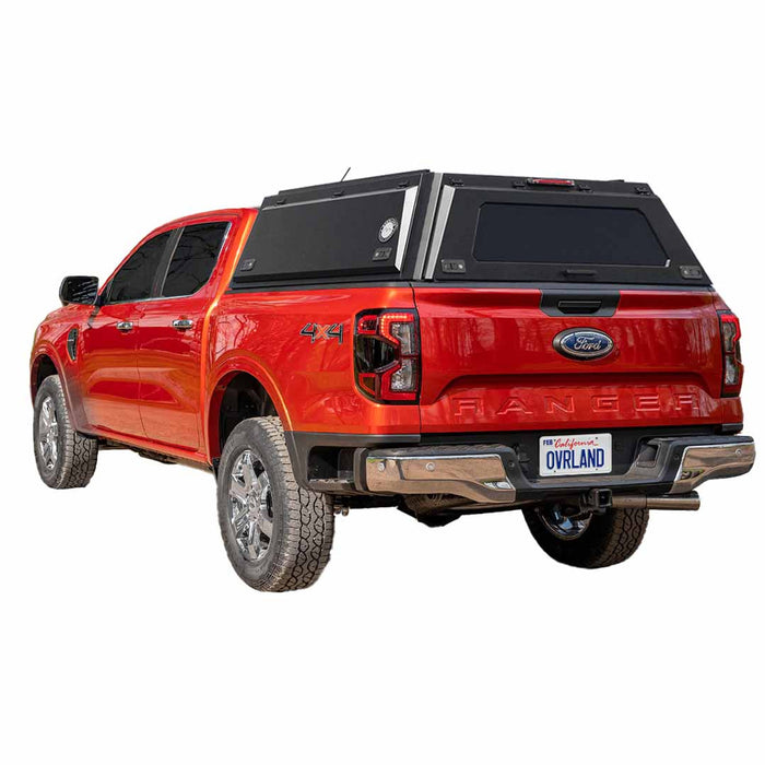 OVS Expedition Truck Cap - Full Wing Doors, Front and Rear Windows & 3rd Brake Light