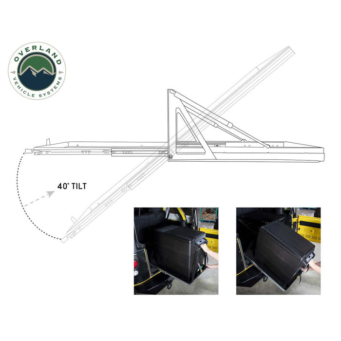 OVS Refrigerator Tray w/ Slide and Tilt - Small