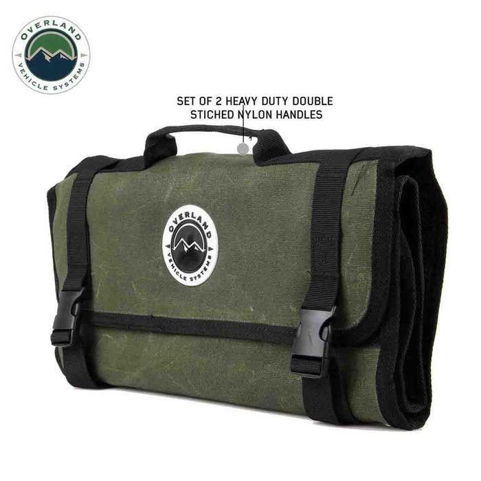 OVS Rolled First Aid Storage Bag - #16 Waxed Canvas Universal