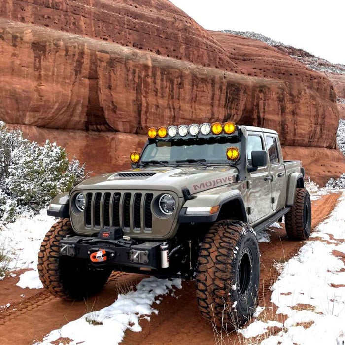 KC HiLites Gravity LED Pro6 - 50" Light Bar Kit - for 21+ Jeep Wrangler 392 or Gladiator Mojave