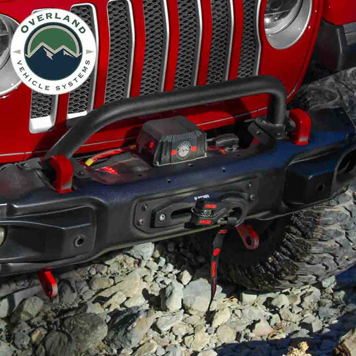 Overland Vehicle Systems SCAR Waterproof Winch With Wireless Remote