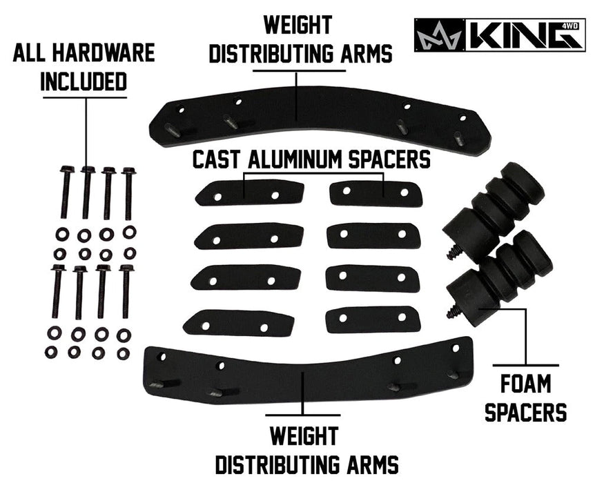 King 4WD Baumer Heavy Duty Tire Carrier Jeep JL