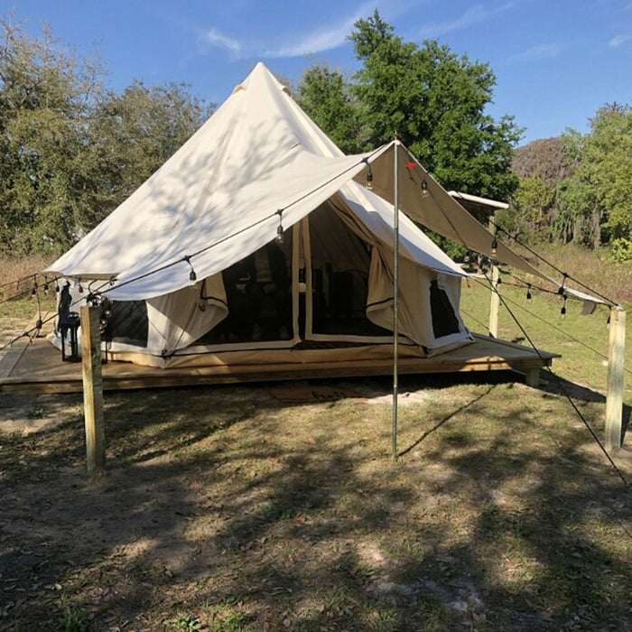 White Duck Outdoors Awning for Bell tents