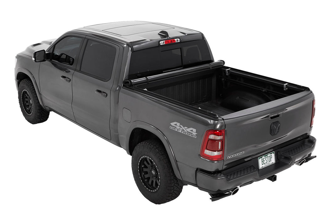 BesTop EZ-Roll Soft Tonneau Cover For 2019-2024 Ram 1500