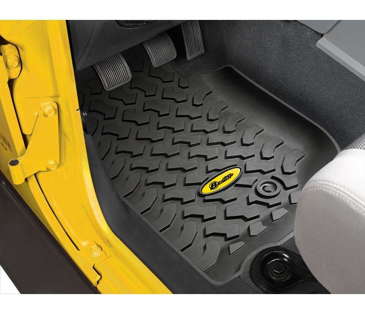 BesTop Floor Mats - Front For 2007-2013 Jeep Wrangler JK