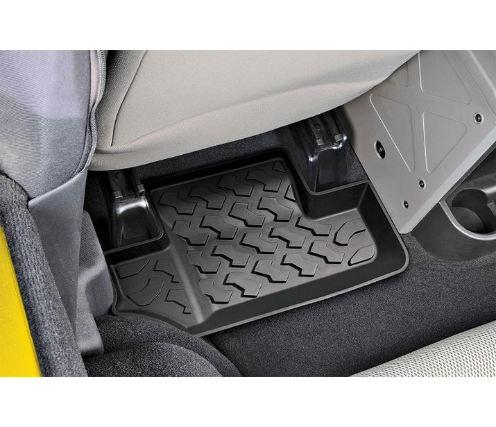 BesTop Floor Mats - Rear For 2011-2018 Jeep Wrangler JK