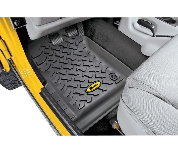 BesTop Floor Mats - Front For 1997-2006 Jeep Wrangler TJ