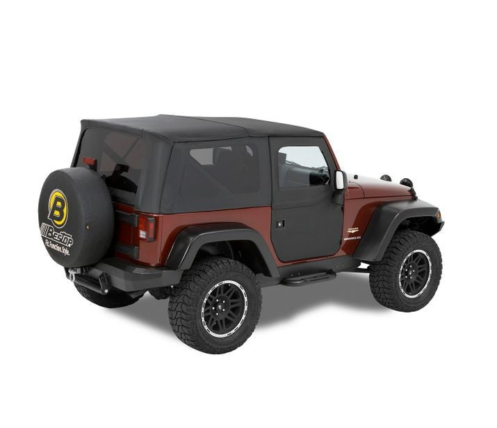 BesTop  Full 2-Piece Fabric Doors For 2007-2018 Jeep Wrangler JK