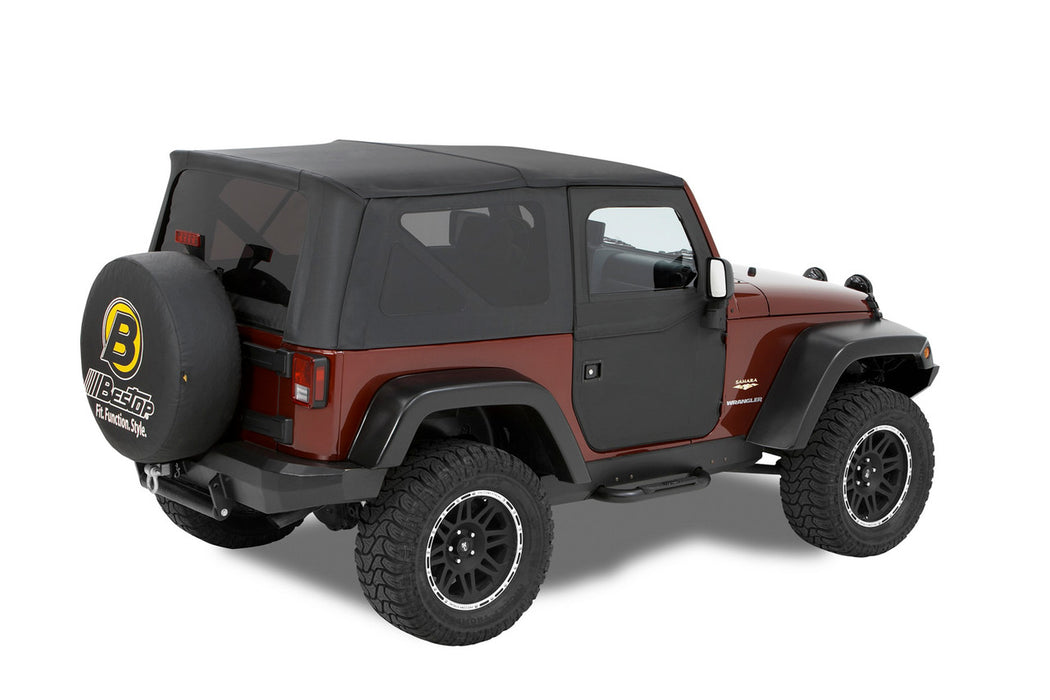 BesTop  Full 2-Piece Fabric Doors For 2007-2018 Jeep Wrangler JK